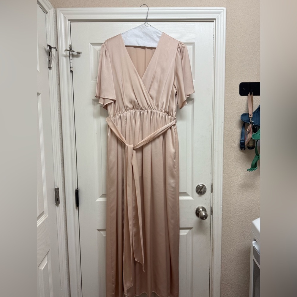CHAMPAGNE BALTIC BORN DRESS - WORN ONCE - XXXL